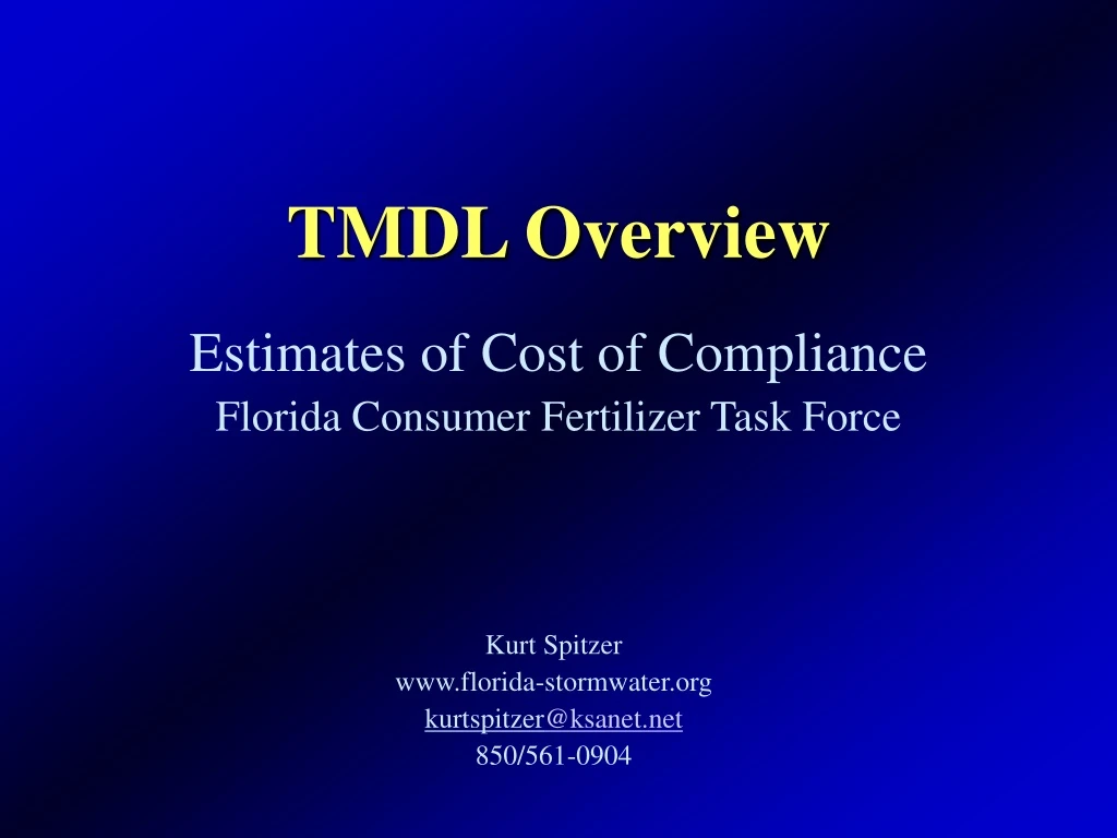 tmdl overview