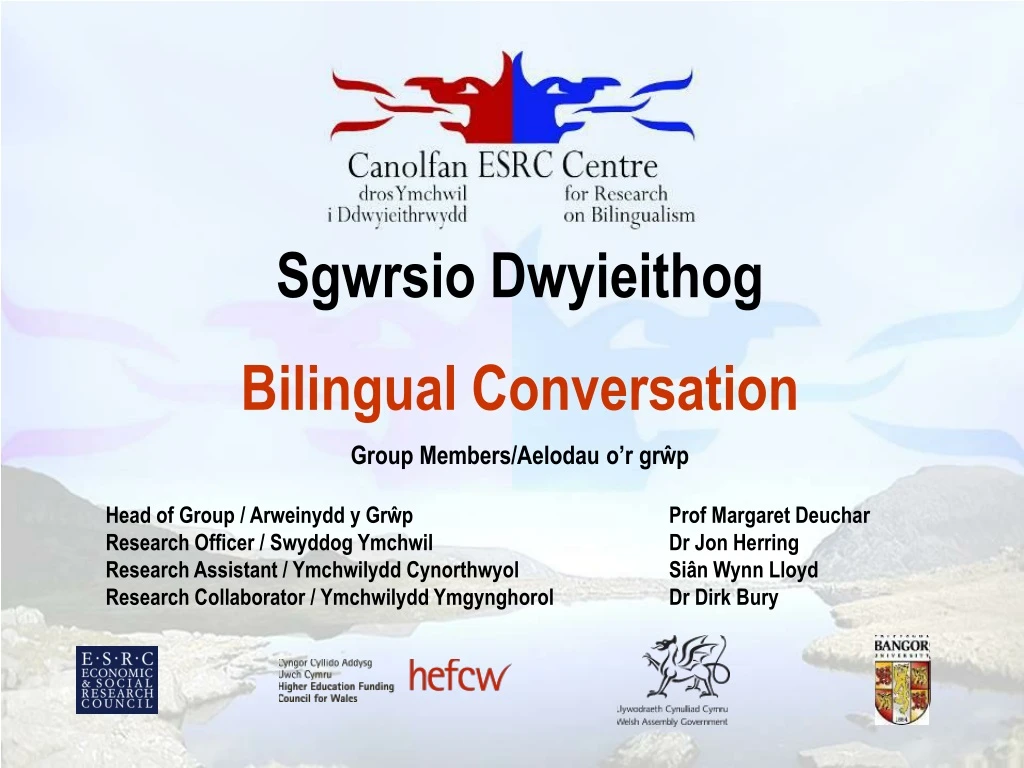 sgwrsio dwyieithog bilingual conversation group