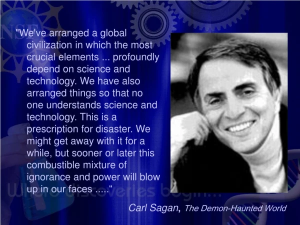 Carl Sagan ,  The Demon-Haunted World