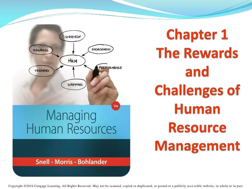 chapter 1 the rewards and challenges of human resource management