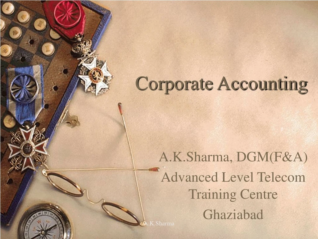 corporate accounting