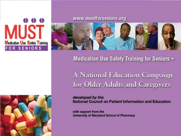 After viewing this program, older adults and their caregivers will be able to discuss: