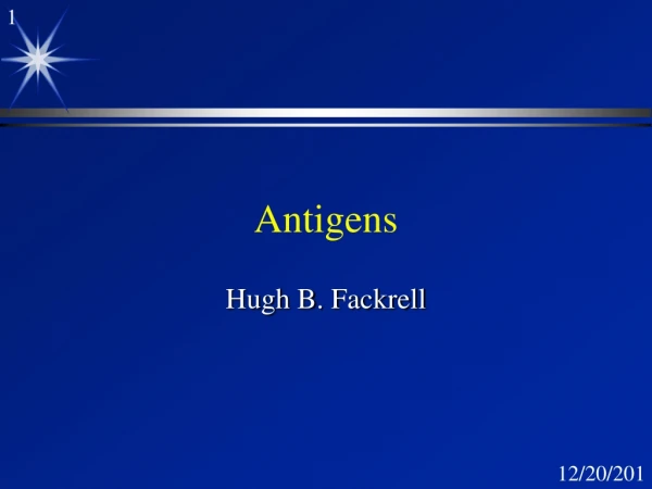 Antigens