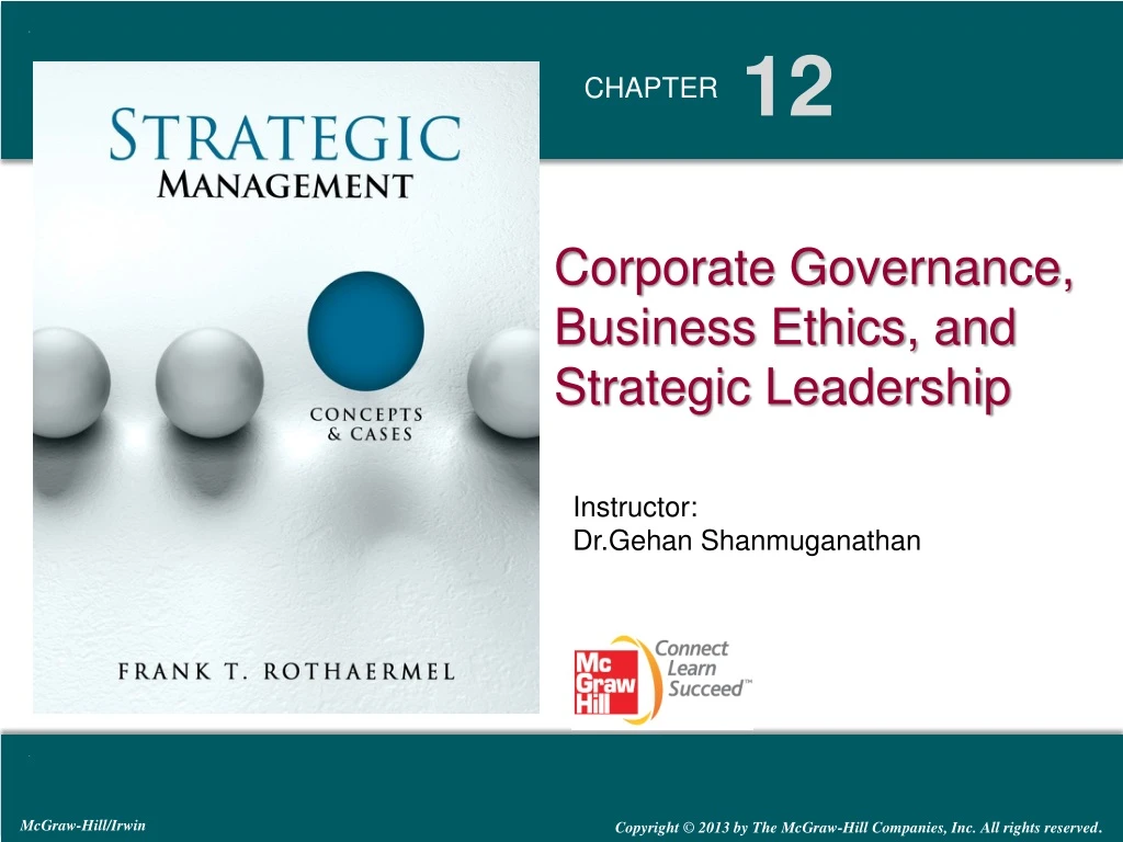 corporate governance business ethics