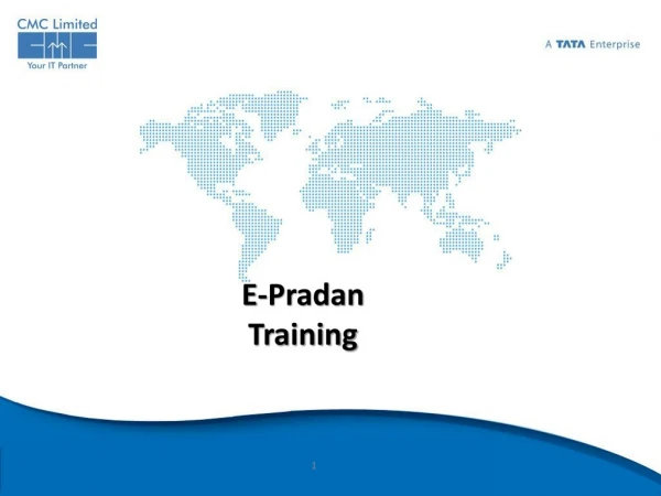 E- Pradan Training