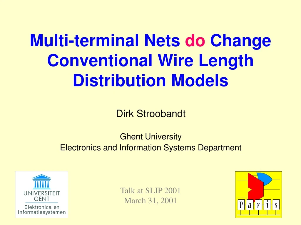 multi terminal nets do change conventional wire