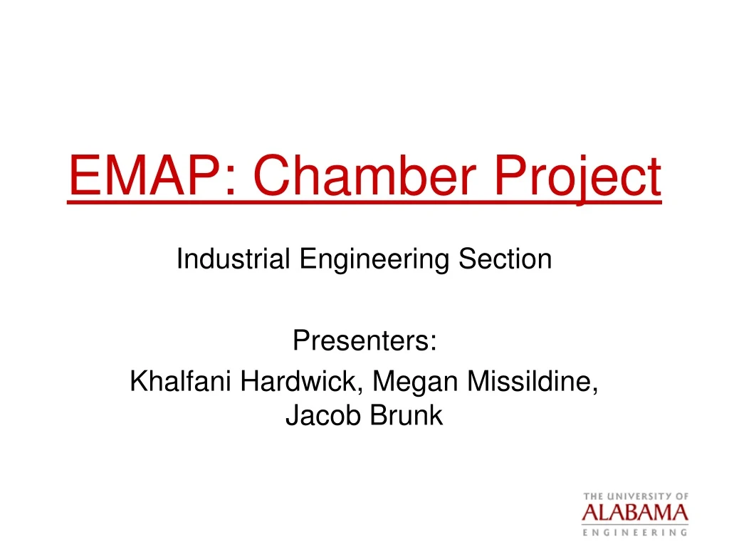 emap chamber project