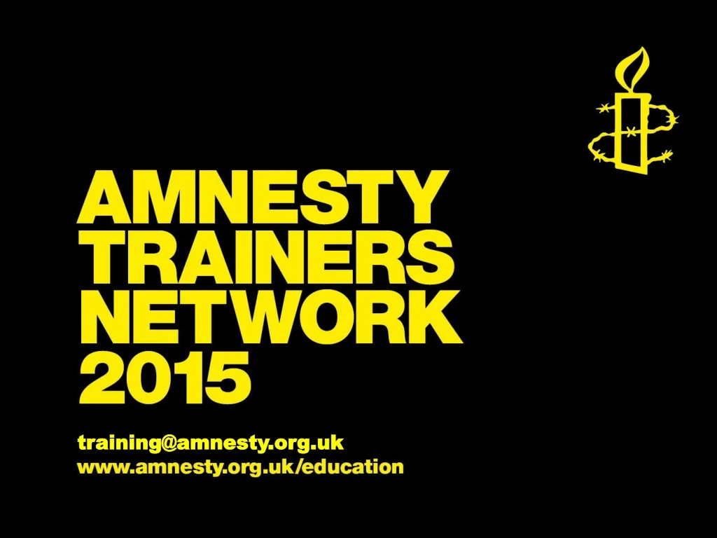 training@amnesty org uk