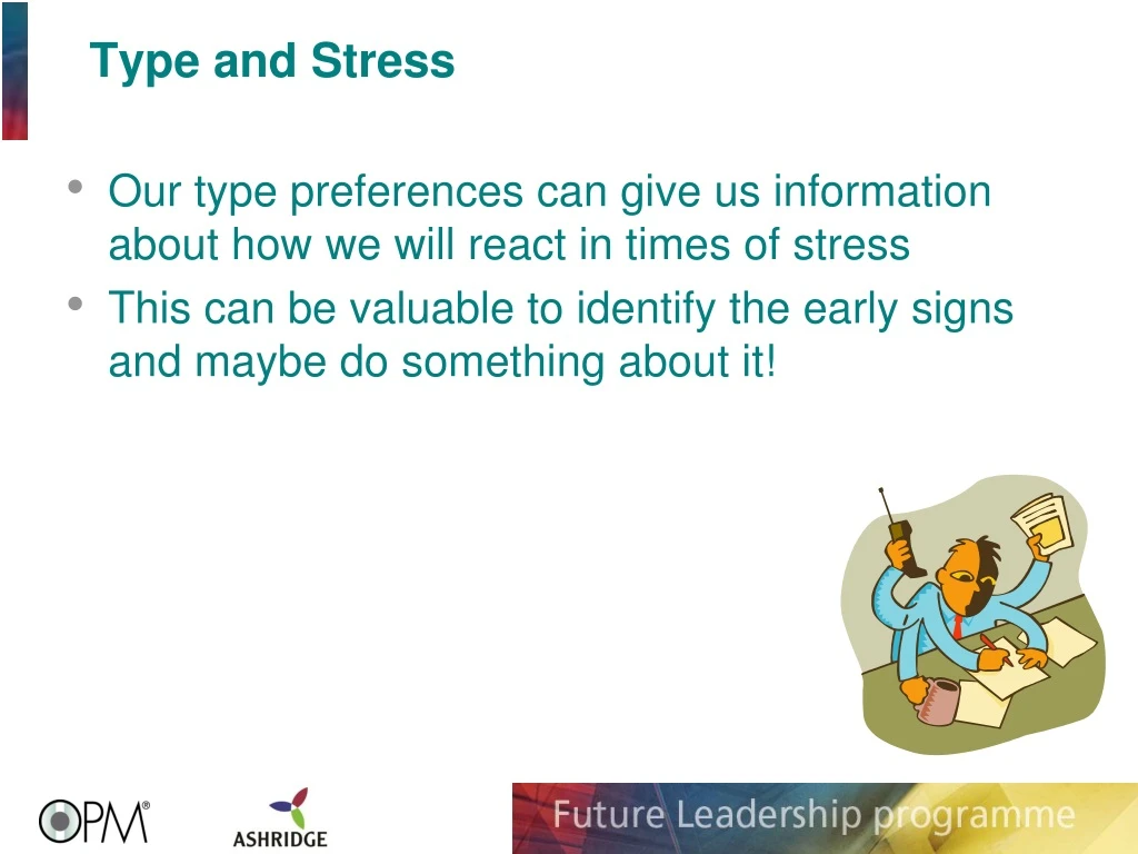 type and stress