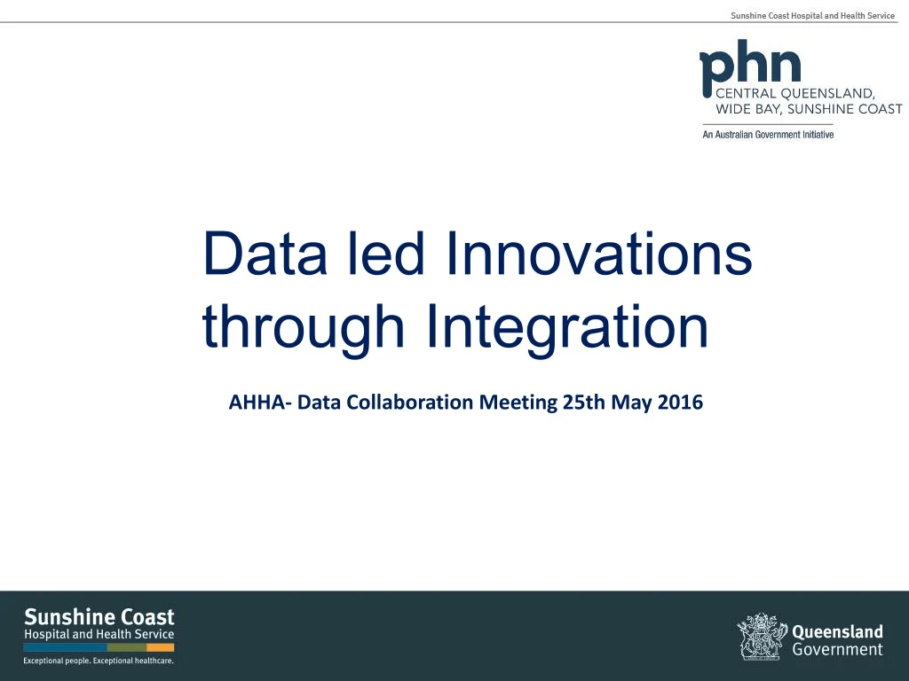 data led innovations through integration