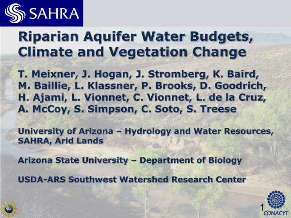 Where does water in the river come from? Basin groundwater