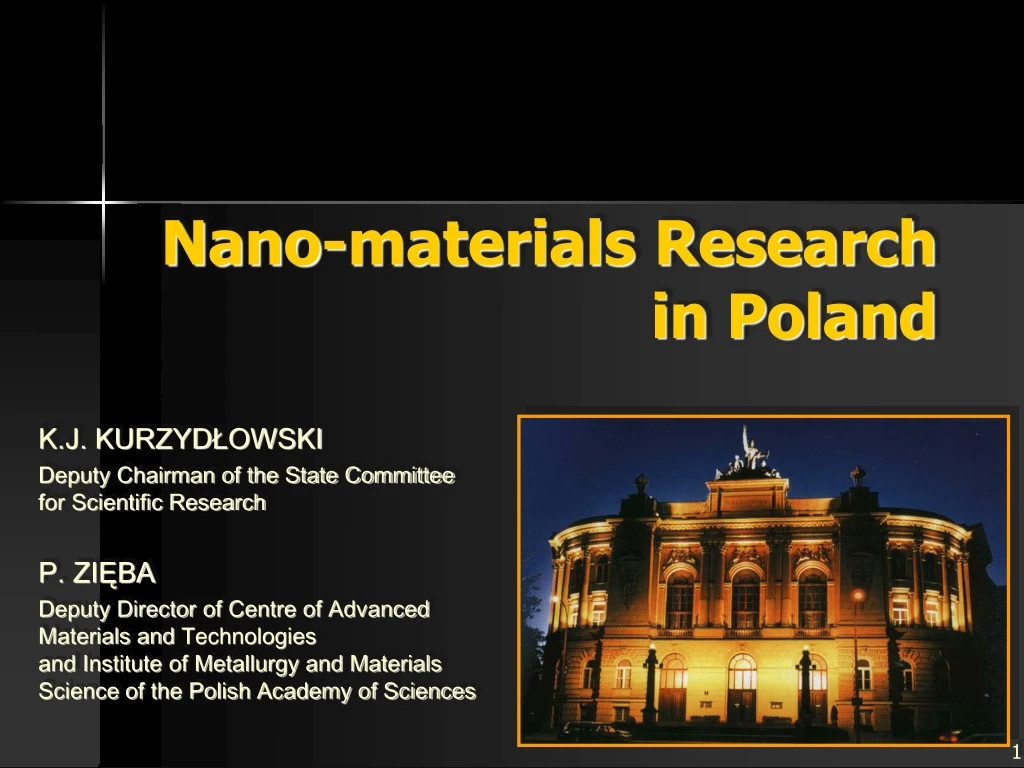 nano materials research in poland