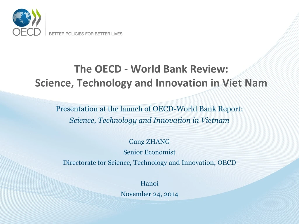 the oecd world bank review science technology and innovation in viet nam