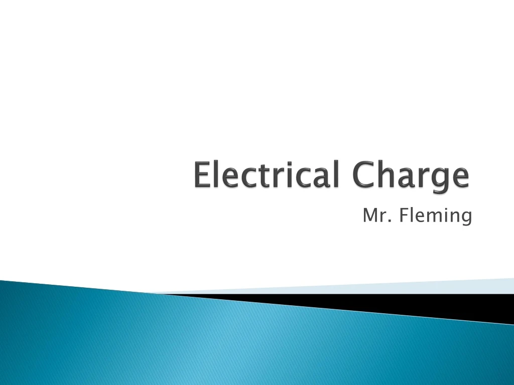 electrical charge