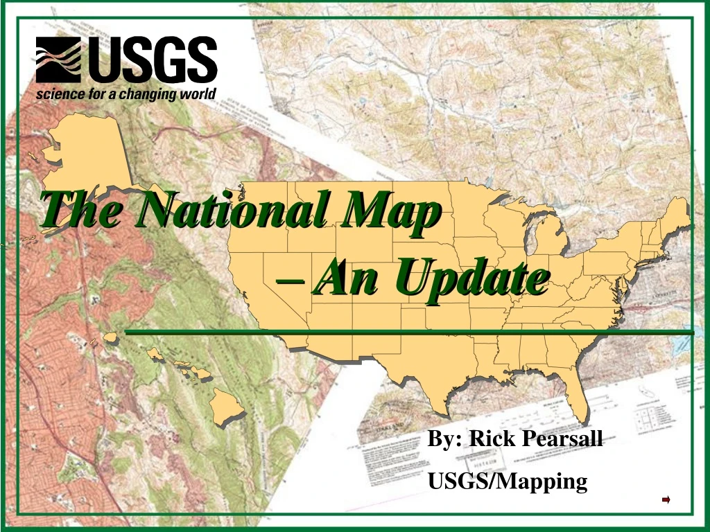 the national map an update
