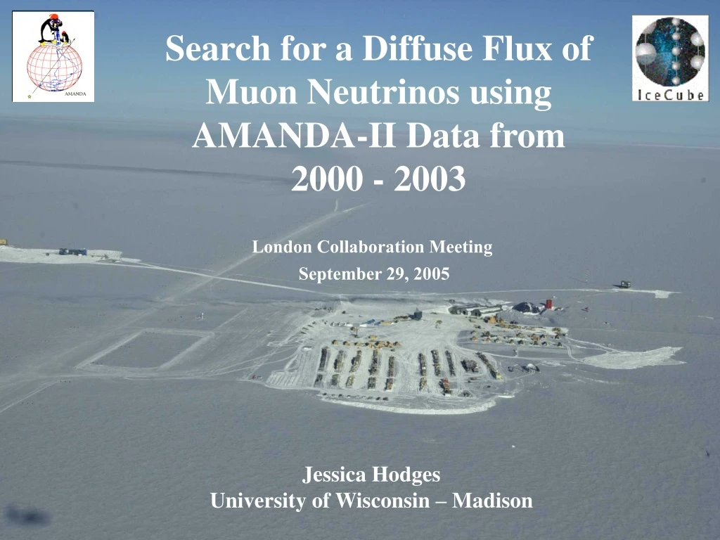 search for a diffuse flux of muon neutrinos using