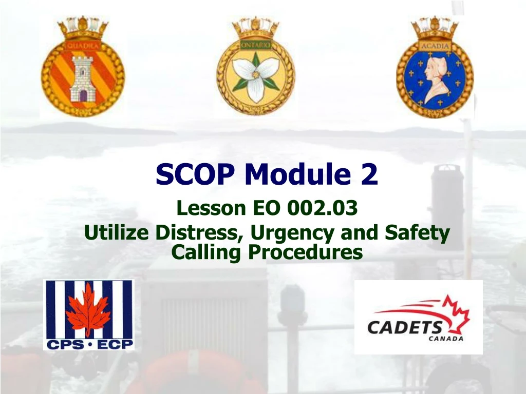 scop module 2