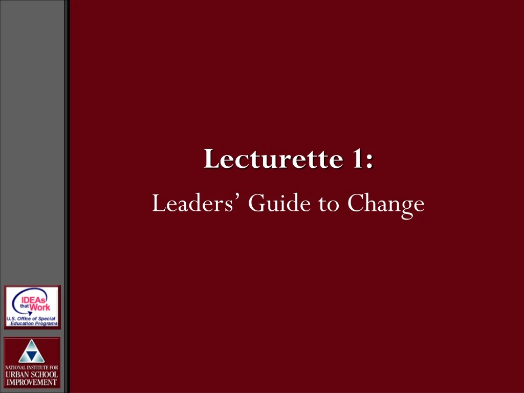 lecturette 1