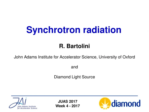 Synchrotron radiation