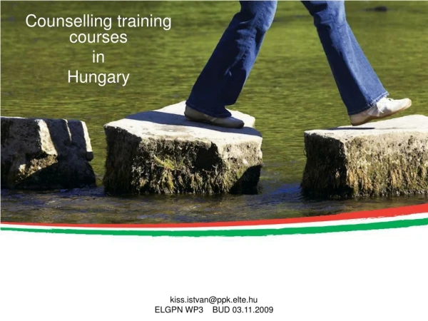 Counselling training courses  in  Hungary