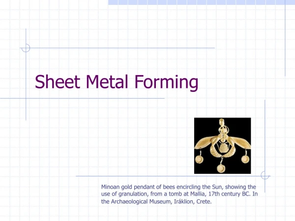 Sheet Metal Forming