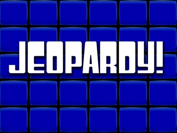 Welcome to Jeopardy!