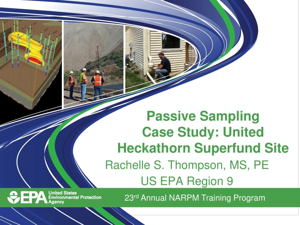 passive sampling case study united heckathorn superfund site