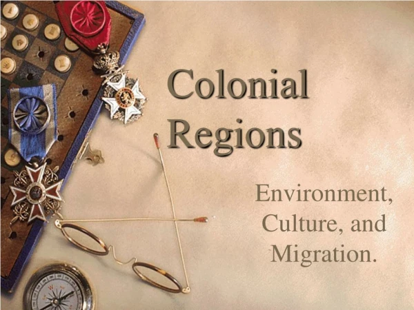 Colonial Regions