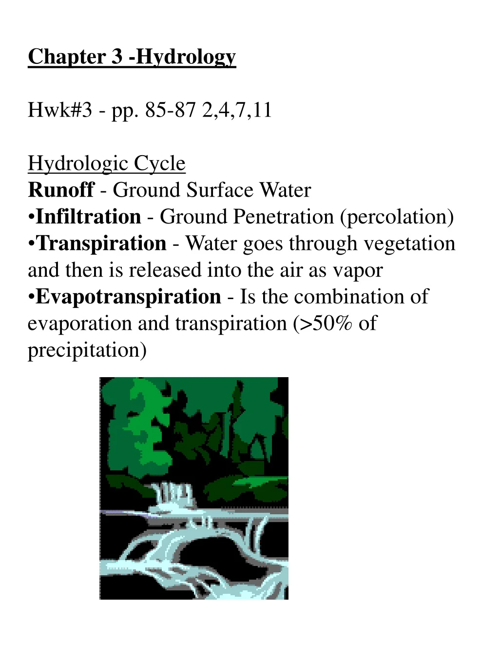 chapter 3 hydrology