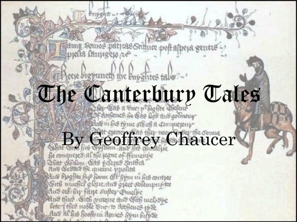 The Canterbury Tales