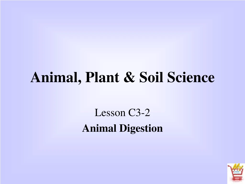 animal plant soil science