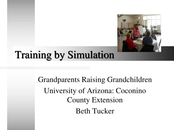Training by Simulation