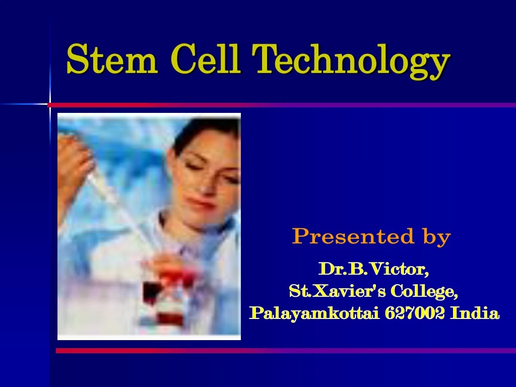 stem cell technology