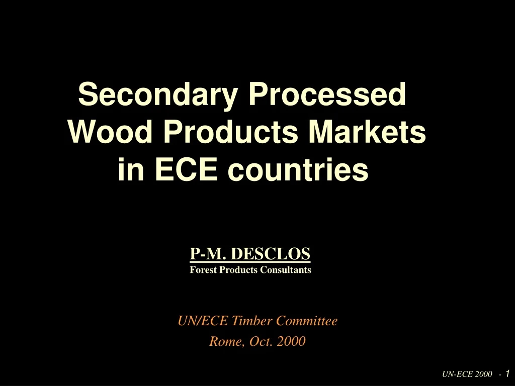 un ece timber committee rome oct 2000