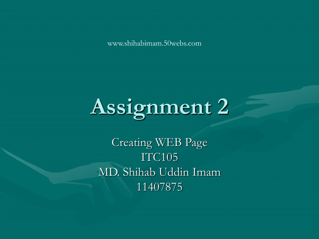 assignment 2
