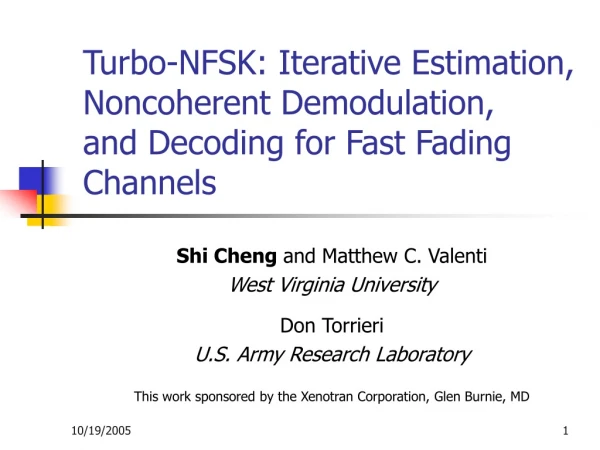 Turbo-NFSK: Iterative Estimation, Noncoherent Demodulation, and Decoding for Fast Fading Channels