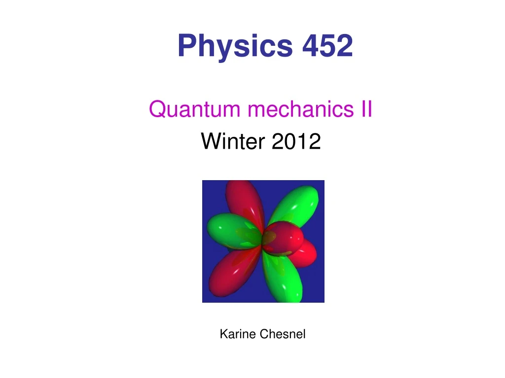 physics 452