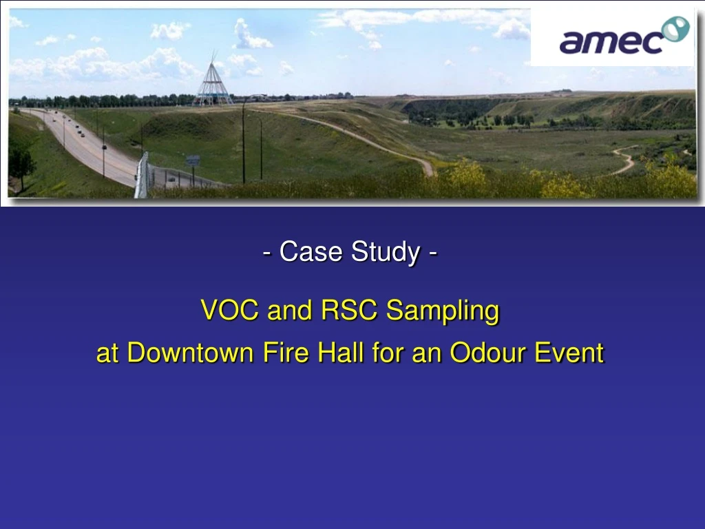 case study voc and rsc sampling at downtown fire