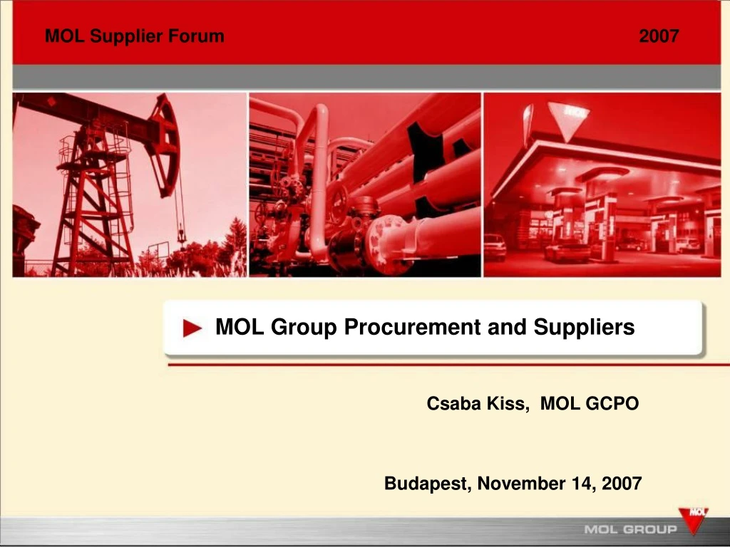 mol supplier forum