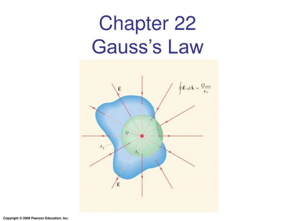 Chapter 22 Gauss’s Law