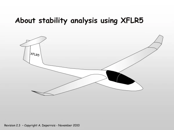 About stability analysis using XFLR5