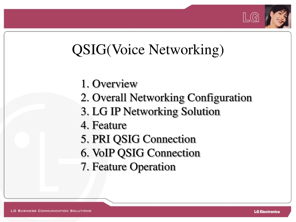 qsig voice networking