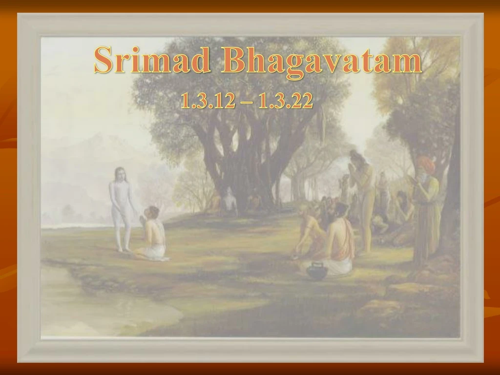 srimad bhagavatam