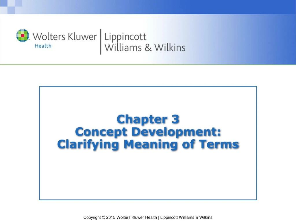 chapter 3 concept development clarifying meaning of terms