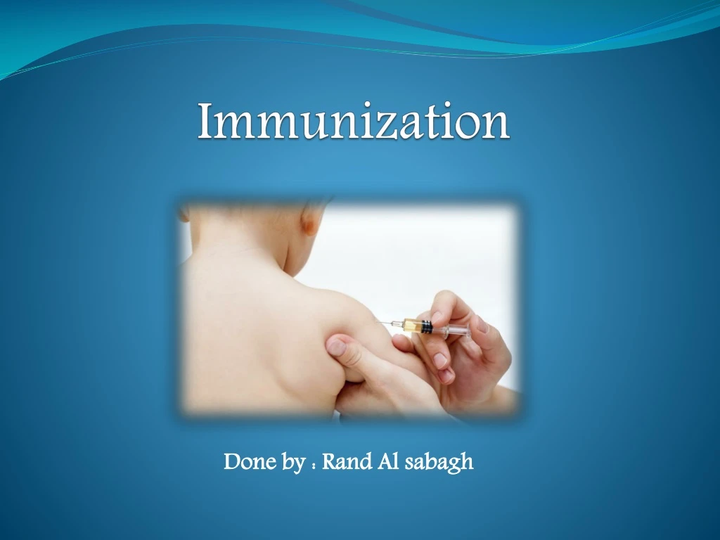 immunization