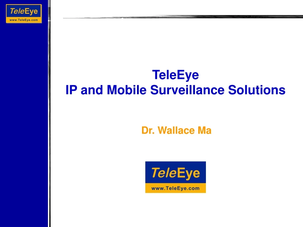 teleeye ip and mobile surveillance solutions