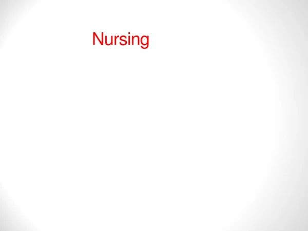 Nursing