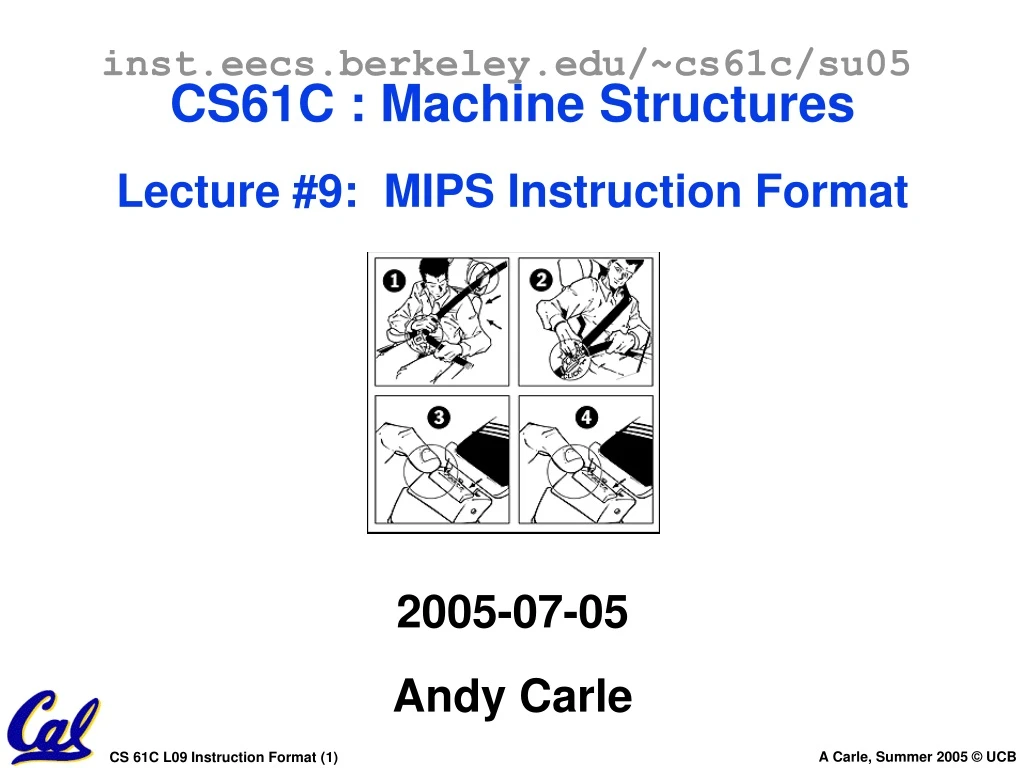 inst eecs berkeley edu cs61c su05 cs61c machine