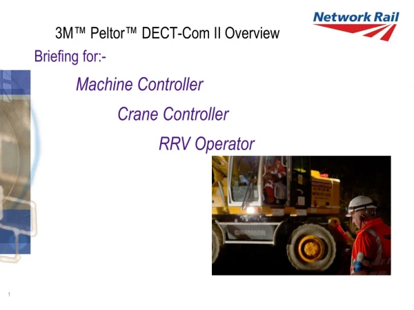 3M™ Peltor™ DECT-Com II Overview