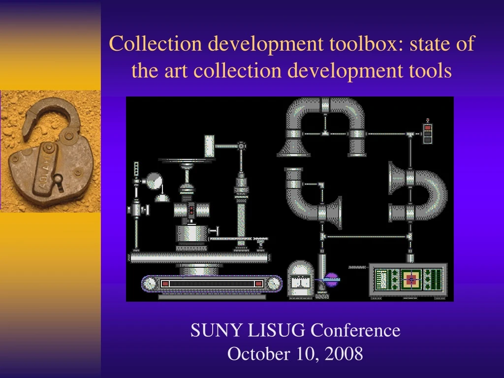 collection development toolbox state of the art collection development tools